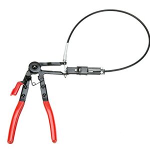 8MILELAKE Hose Clamp Tool Plier 24 Inches Wire Long Reach Compatible for Car Truck Fuel Oil Water Pipe Repair Tool