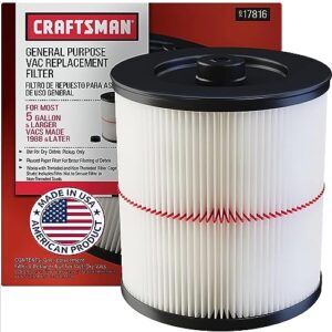 super air vacuum cartridge filter fits for craftsman 17816