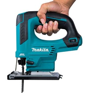 Makita VJ06Z 12V max CXT Lithium-Ion Brushless Cordless Top Handle Jig Saw, Tool Only