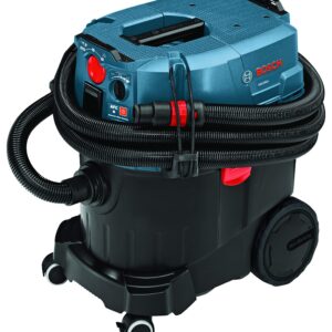 BOSCH 9 Gallon Dust Extractor with Auto Filter Clean and HEPA Filter VAC090AH, Portable