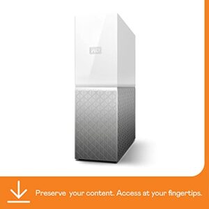 Western Digital 4TB My Cloud Home Personal Cloud - WDBVXC0040HWT-NESN, Single Drive, White