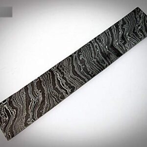 Poshland BLD-49, CUSTOM HANDMADE DAMASCUS STEEL BILLET/BLANK BLADE MAKING BAR (TWIST)