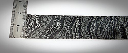 Poshland BLD-49, CUSTOM HANDMADE DAMASCUS STEEL BILLET/BLANK BLADE MAKING BAR (TWIST)