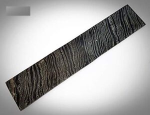 poshland dbd-58 custom handmade damascus steel billet/blank blade making bar (twist)
