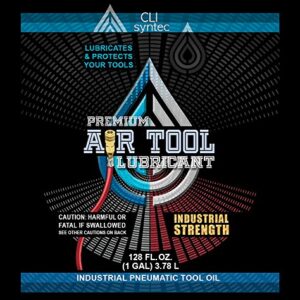 Premium Air Tool Lubricant - 128 FL. OZ. (1 Gallon) Industrial Pneumatic Tool Oil