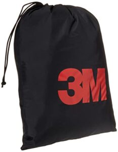 3m reusable nylon respirator storage bag ff-400-25, black