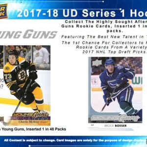 2017-18 Upper Deck Series 1 Hockey 24ct Retail Box