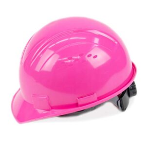 RK-HP14-HP, Hard Hat Cap Style with 4 Point Ratchet Suspension, 1EA (Hi vis pink)