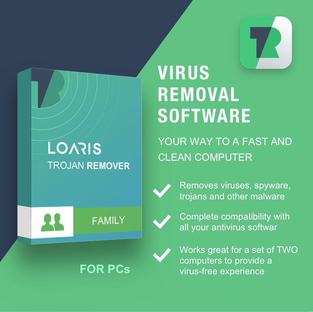 Loaris Trojan Remover for 2 years - Family [Online Code]