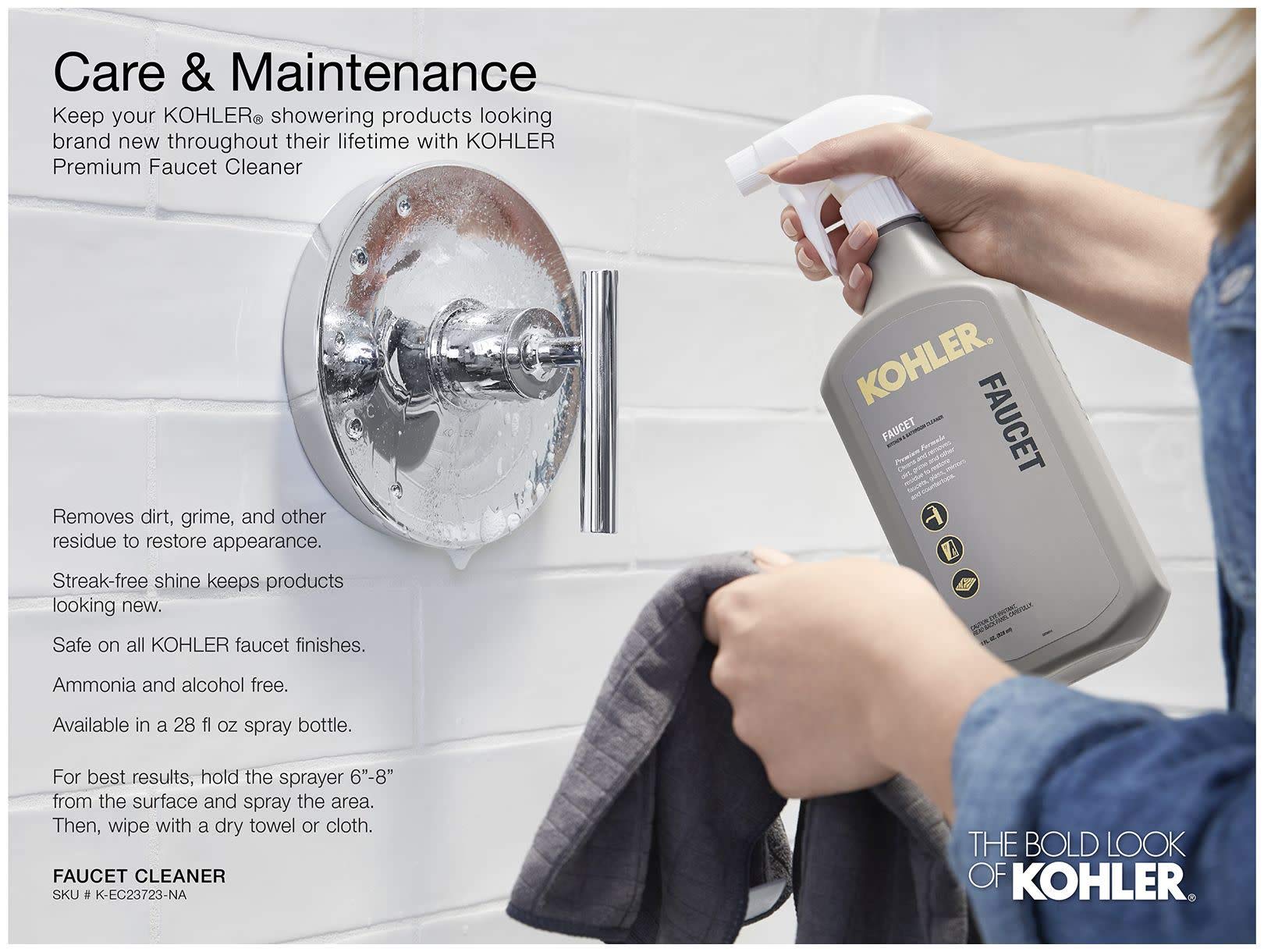 Kohler K-9514-CP Kohler K-9514 MasterShower 60" Hand Shower Hose with Swivel Base