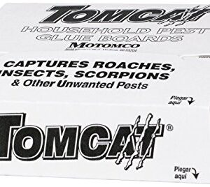 Tomcat Household Pest Glue Boards (Roaches, Insects, Scorpions Spiders) (8 Boards)