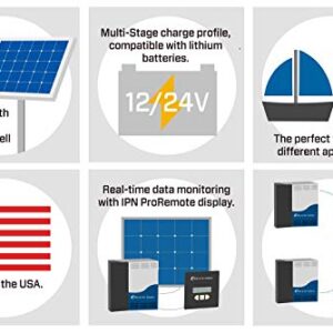 Blue Sky Energy Solar Boost SB3024iL MPPT Charge Controller 40A/30A, 12V/24V Battery. Auxiliary Output for Dual Battery Charge or 20A LVD Load Output