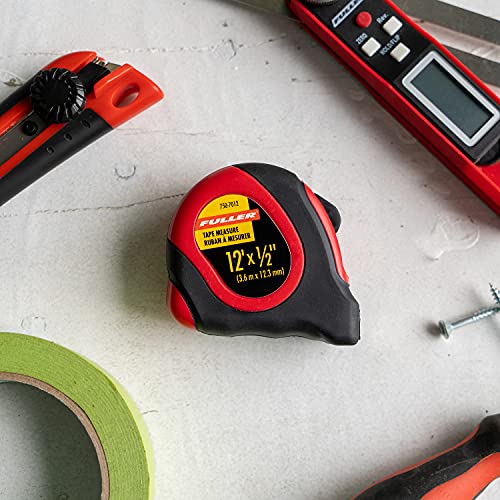 Fuller Tool 750-7012 12 Feet Easy-Read Tape Measure