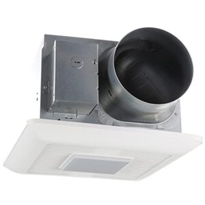 panasonic fv-1115vql1 whisperceiling dc ventilation fan with led light - 110-130-150 cfm - ceiling or wall mount bathroom fan