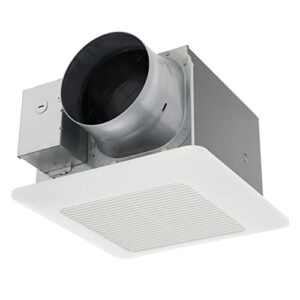 panasonic fv-1115vq1 whisperceiling dc ventilation fan, 110-130-150 cfm,with smartflow and pick-a-flow airflow technology and flex-z fast installation bracket,quiet energy star certified energy-saving