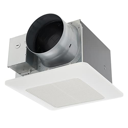 Panasonic FV-1115VQ1 WhisperCeiling DC Ventilation Fan, 110-130-150 CFM,With SmartFlow and Pick-A-Flow Airflow Technology and Flex-Z Fast Installation Bracket,Quiet Energy Star Certified Energy-Saving