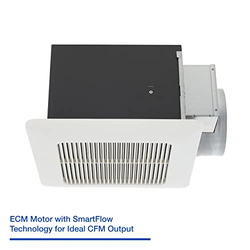 Panasonic FV-1115VQ1 WhisperCeiling DC Ventilation Fan, 110-130-150 CFM,With SmartFlow and Pick-A-Flow Airflow Technology and Flex-Z Fast Installation Bracket,Quiet Energy Star Certified Energy-Saving