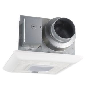 panasonic fv-0511vqcl1 whispersense dc ventilation fan - bathroom fan with led light - 50-80-110 cfm