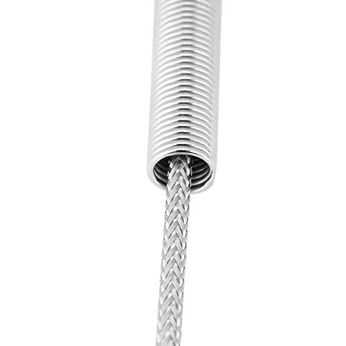 EGT Thermocouple K Type 1/8" PT Temperature Probe Sensors Exhaust Gas Temp Probe with Exposed Tip & Connector,Stainless Steel (1)