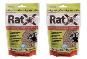 ecoclear products, inc. 2 pack of ratx, 8 ounces each, for the safe and effective control of rats