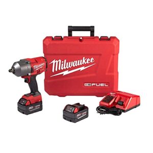 milwaukee 2766-22 m18 fuel high torque 1/2 in. impact wrench with pin detent (kit)
