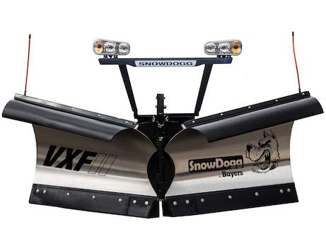 SnowDogg Part # 16120172 - VX85 Poly Passenger Side Deflector