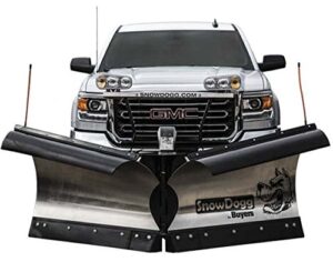 snowdogg part # 16120170 - vx85 formed poly snow deflector driver side