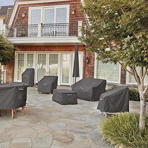 Classic Accessories Ravenna Water-Resistant 86 Inch Square Hot Tub Cover, Patio Furniture Covers