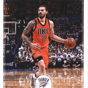 2017-18 Panini Hoops #209 Steven Adams Oklahoma City Thunder Basketball Card