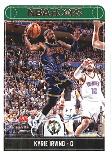 2017-18 Panini Hoops #26 Kyrie Irving Boston Celtics Basketball Card