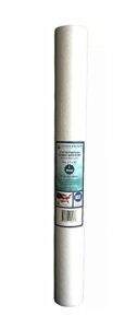 wfd, wf-sp205 2.5"x20" 5 micron sediment water filter cartridge, spun polypropylene, fits in 20" standard size housings of filtration systems (1 pack)