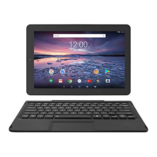 RCA 12.2 Inch Android Tablet Quad Core 2G RAM 64G IPS 1920 x 1200 Touchscreen WiFi with Detachable Keyboard