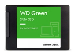 western digital 240gb wd green internal pc ssd solid state drive - sata iii 6 gb/s, 2.5"/7mm, up to 550 mb/s - wds240g2g0a