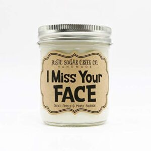 i miss your face candle, best friend gifts, friend gift, miss you gift, best friend birthday gifts, gifts for friend, friendship gift, christmas gifts