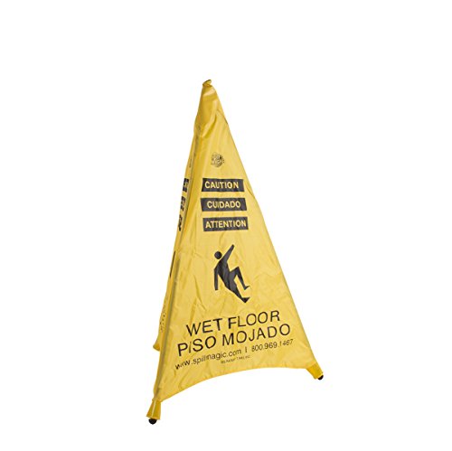 Spill Magic 220SC 20-Inch Pop-Up Safety Cone with Sleeve - Length 23.5 Height 2.75 Width 2.5, Grey