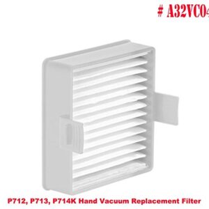 A32VC04 Filter Replacement Part, Hand Vacuum Filter Support Assembly for Ryobi P712 P713 P714K, Replace 019484001007 533907001 Vacuum & Dust Collector Filters