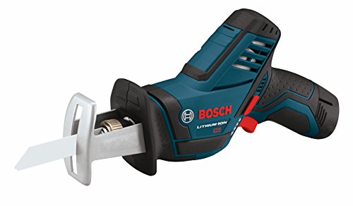 BOSCH Power Tools Combo Kit GXL12V-310B22 - 12V Max 3-Tool Set with 3/8 In. Drill/Driver, Pocket Reciprocating Saw and LED Worklight,Black/Blue