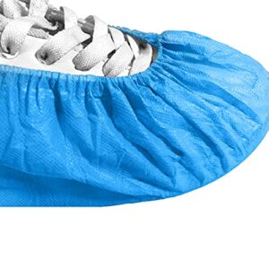 200 Packs Shoe Covers Disposable Non Slip, LyncMed Durable Shoe Cover Booties Covers （Large Size,Fit most of People))