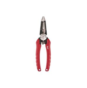 milwaukee electric tool 48-22-3079 6-in-1 combination wire pliers, 2.03 " x 7.75 " x 0.67"
