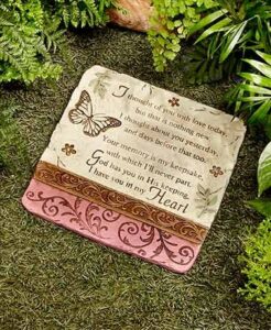 sb goods i thought of you stone decorative memorial stone for your yard (Оne Расk)