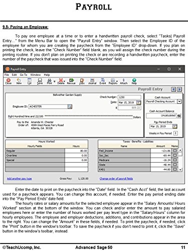 TEACHUCOMP Video Training Tutorial for Sage 50 Made Easy v. 2018 (U.S. Version) DVD-ROM Course and PDF Manual