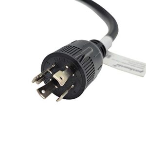 Parkworld 886214 Generator L14-30 Plug Male to 5-20 (Household 5-15) Receptacle Female Adapter Cord 1FT