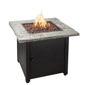 Endless Summer GAD1445DH Propane Gas Outdoor Fire Table, Brown