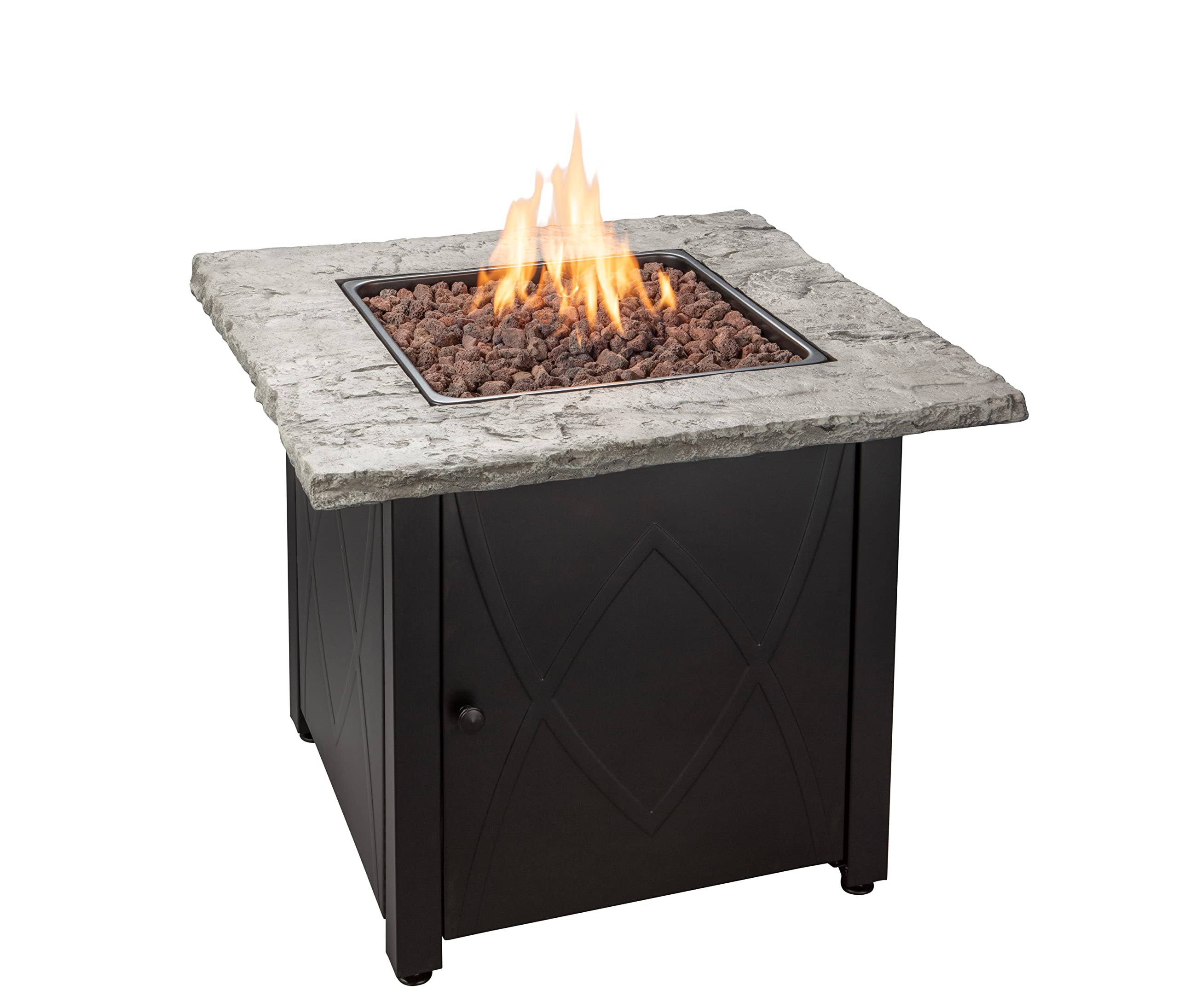 Endless Summer GAD1445DH Propane Gas Outdoor Fire Table, Brown