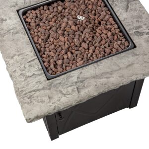 Endless Summer GAD1445DH Propane Gas Outdoor Fire Table, Brown