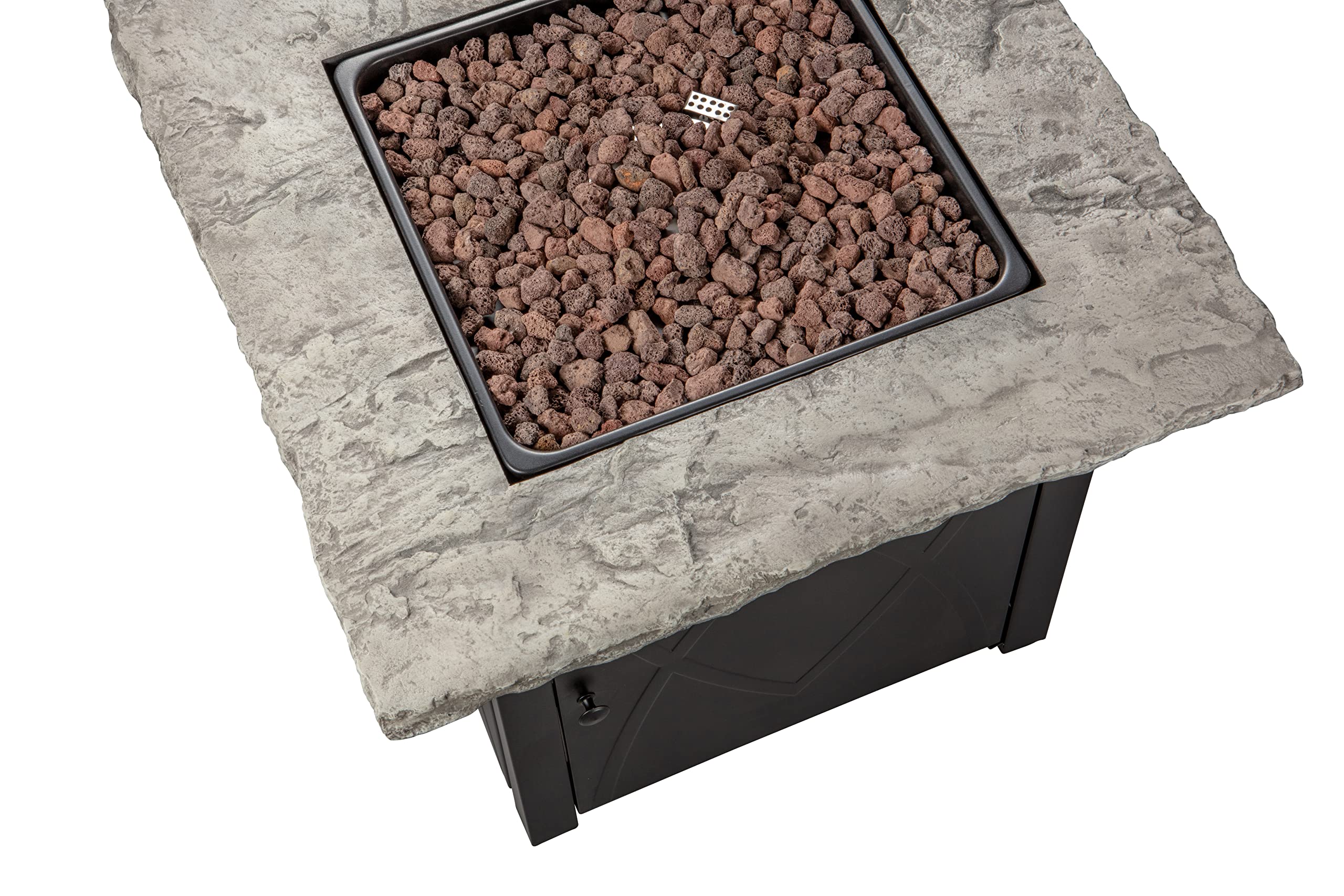 Endless Summer GAD1445DH Propane Gas Outdoor Fire Table, Brown
