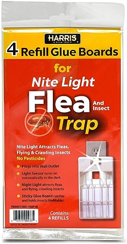 Harris FTRAP-4R Flea and Insect Night Light, Brown/A