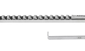 Accusize Industrial Tools 4Mm-B Keyway Broach, 19/64'' to 1-11/16'' Length of Cut, Requires 1 Shim, 5001-0006