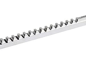 Accusize Industrial Tools 4Mm-B Keyway Broach, 19/64'' to 1-11/16'' Length of Cut, Requires 1 Shim, 5001-0006