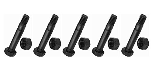 The ROP Shop (10) Shear PINS Bolts & Nuts for Ariens 52100100 00659100 Snowthrower Snowblower